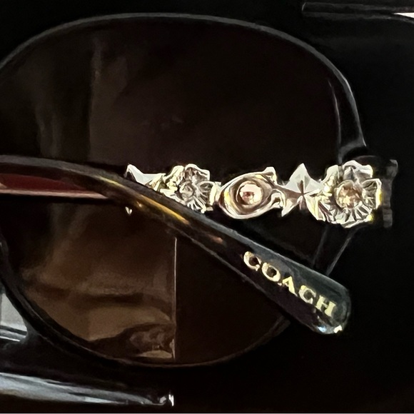 NWT Coach Dark Tortoise Sunglasses MSRP $196.00 - Picture 4 of 5